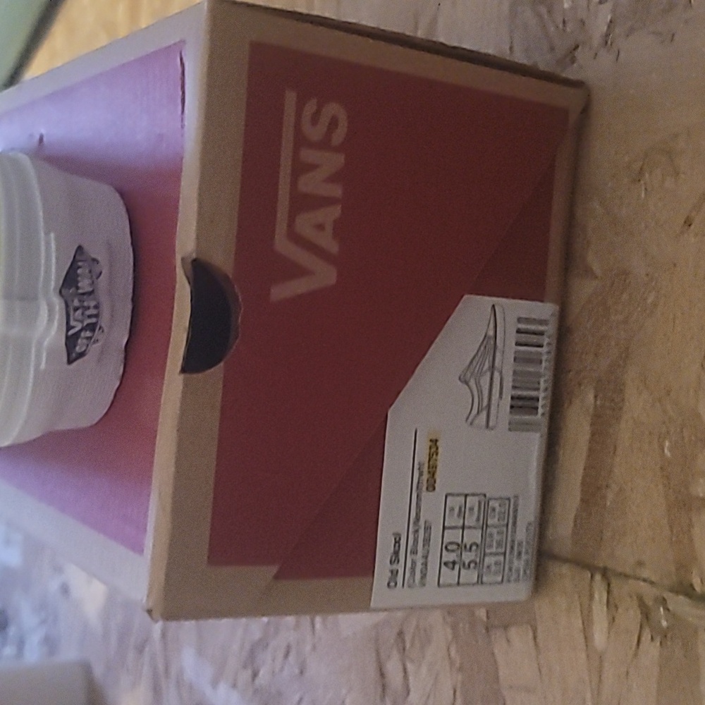NIB Vans Old Skool Lo Skate Sneakers Shoe Neon Colorblock W-5.5 M-4 Lace up - Picture 4 of 7
